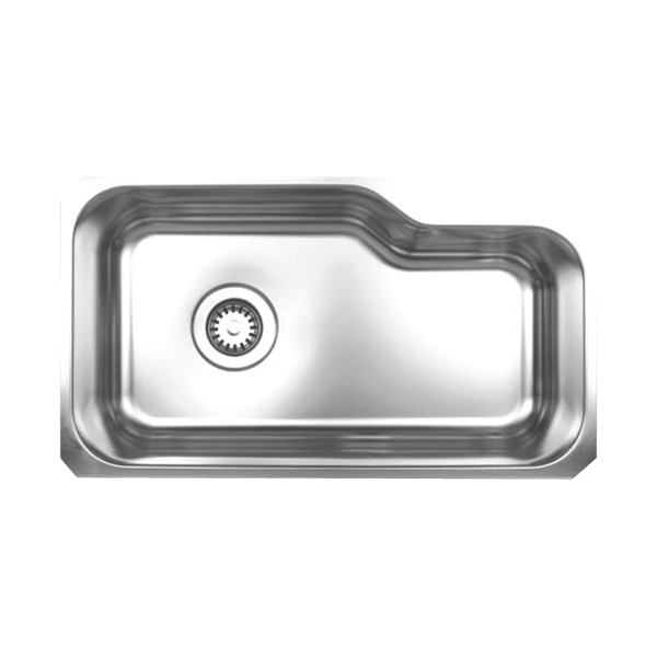 Whitehaus Noah'S Collection SS Sgl Bowl Undermount Sink, SS WHNUB3016